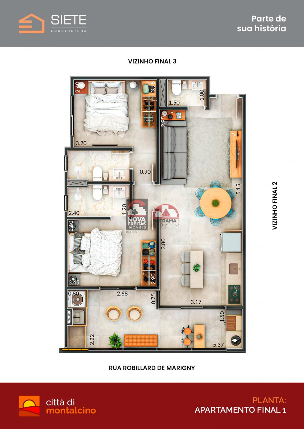 Apartamento / Padrão em Ubatuba , Comprar por R$552.335,00