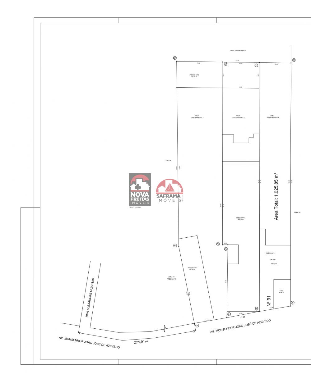 Terreno / Padrão em Pindamonhangaba , Comprar por R$1.025.000,00