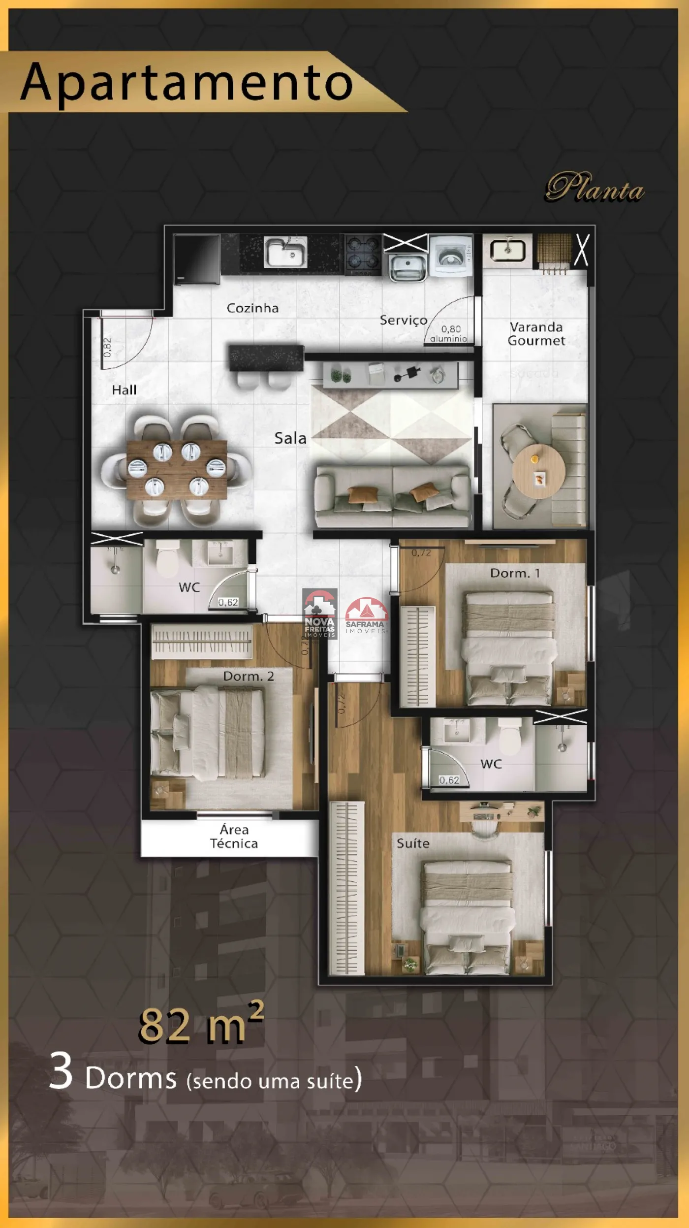 Apartamento / Padrão em Pindamonhangaba , Comprar por R$549.600,00