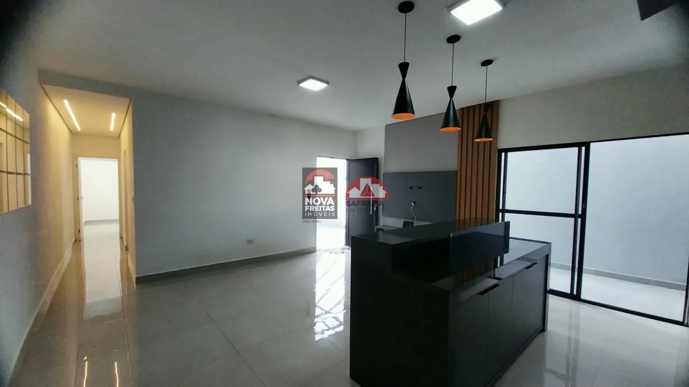 Vista interna: sala, Cozinha e Corredor Alugar Casa / Padrão em Caraguatatuba R$ 3.900,00 - Foto 11