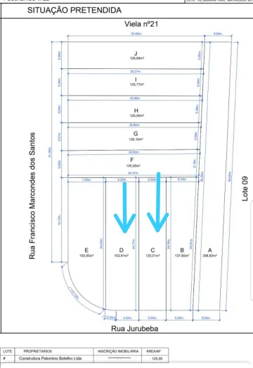 Alugar Terreno / Padrão em São José dos Campos. apenas R$ 192.000,00