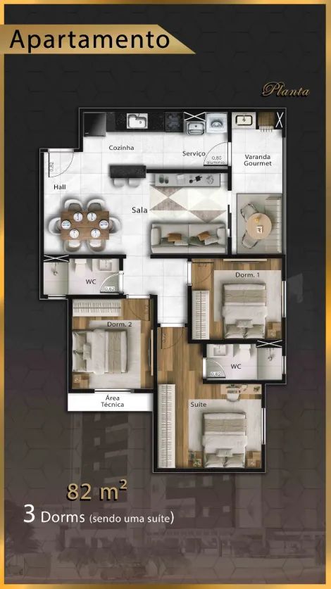 imagem 1 - Apartamento - Padrão imagem 1 - Apartamento - Padrão