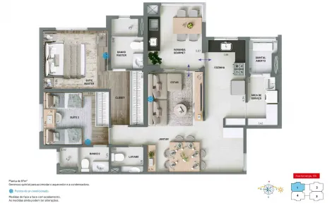 imagem 1 - Apartamento - Padrão imagem 1 - Apartamento - Padrão