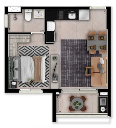 imagem 3 - Apartamento - Padrão imagem 3 - Apartamento - Padrão