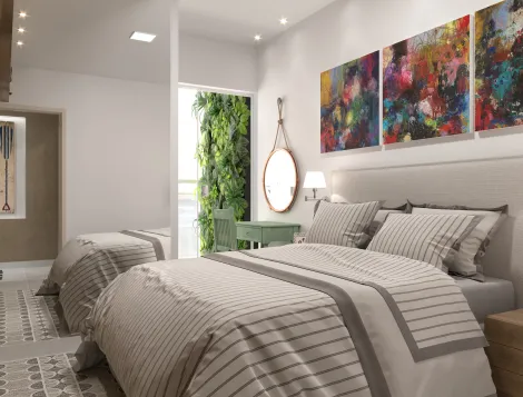 imagem 3 - Apartamento com 1 suíte e sacada com churrasqueira a 200m da Praia Grande ? Ubatuba imagem 3 - Apartamento com 1 suíte e sacada com churrasqueira a 200m da Praia Grande ? Ubatuba